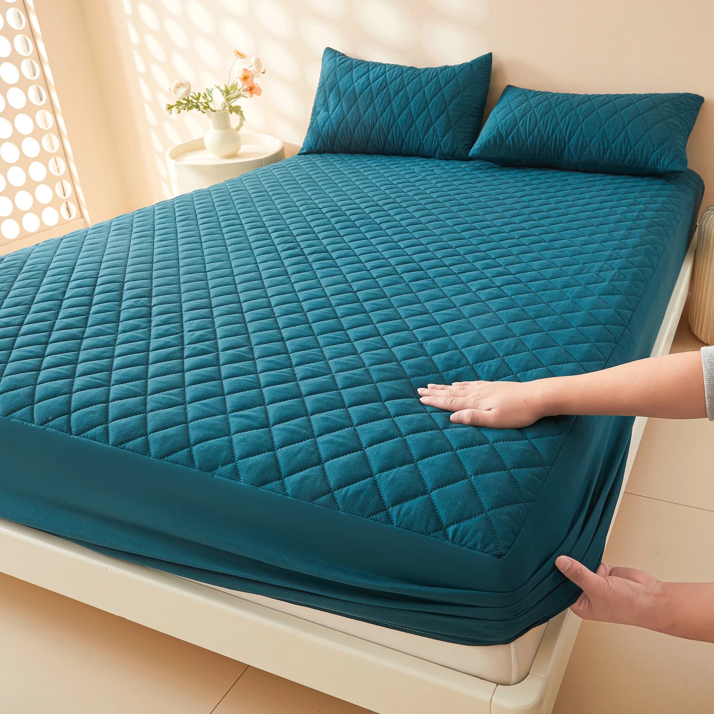 2X1 CUBRECOLCHON ANTIDERRAME - IMPERMEABLE