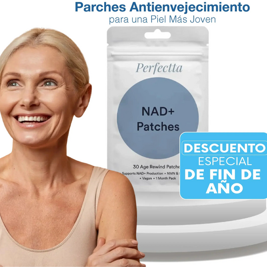 ! PARCHES ANTIENVEJECIMIENTO | NAD+