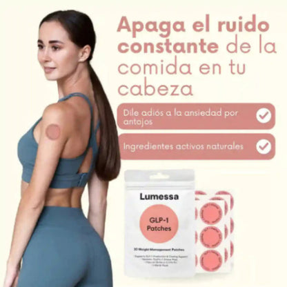 Parches Lumessa con GLP-1 – (¡Comprá 1 y llevate 3!)