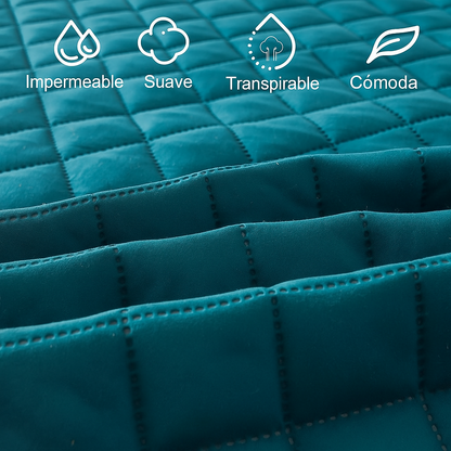 2X1 CUBRECOLCHON ANTIDERRAME - IMPERMEABLE